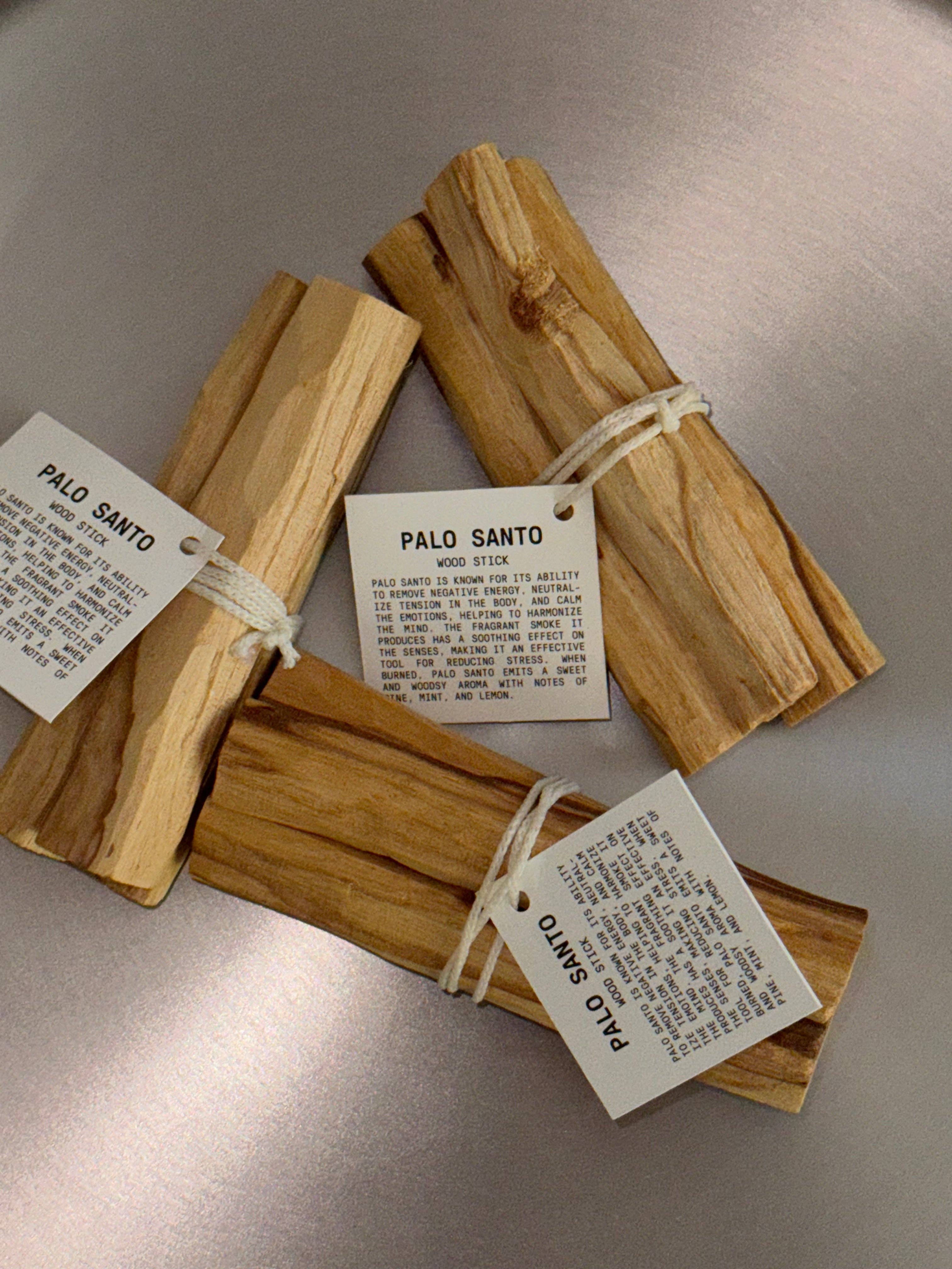 Bâtonnets de fumigation Palo Santo 3 pcs