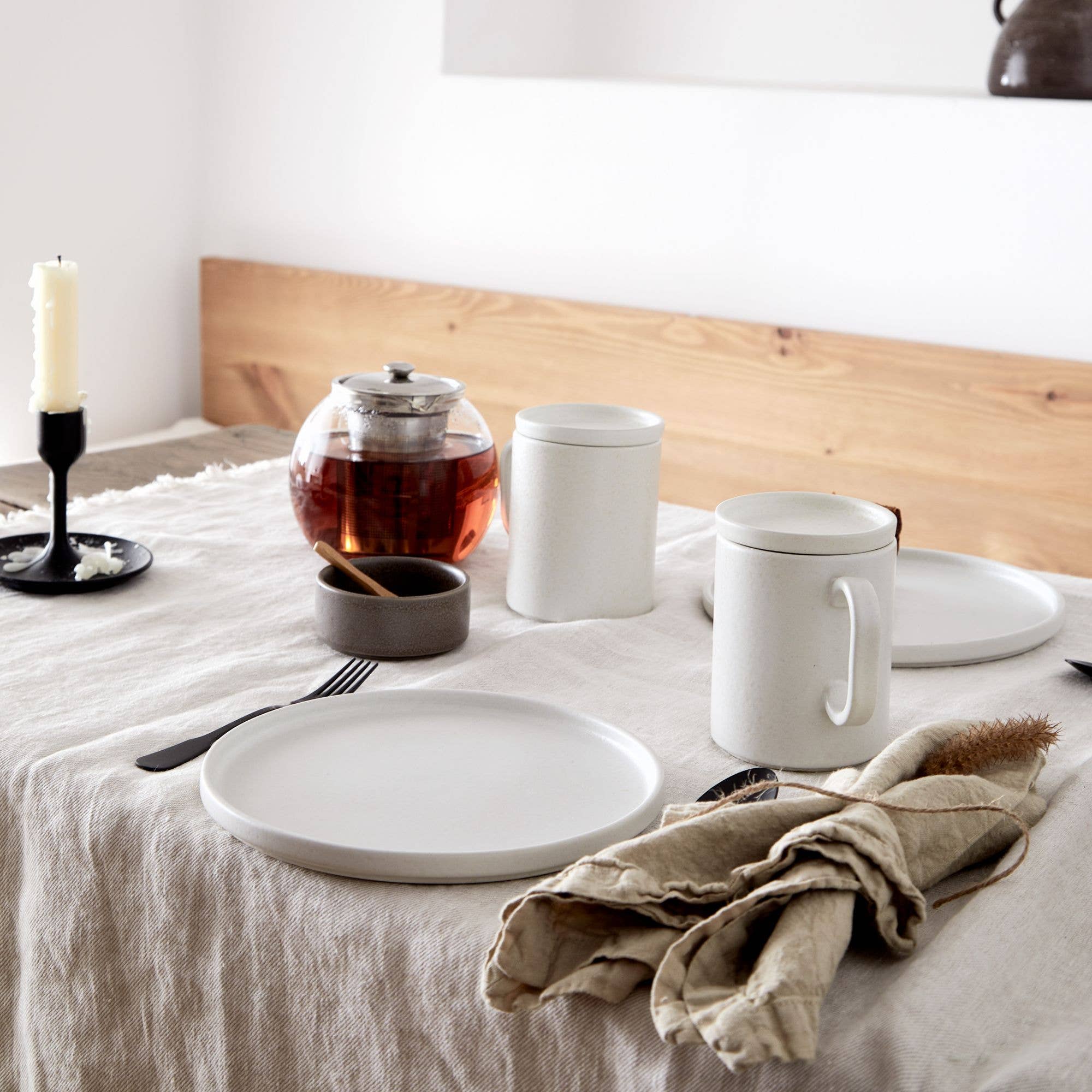 Assiette à Dessert/Salade 21 - Redonda - White