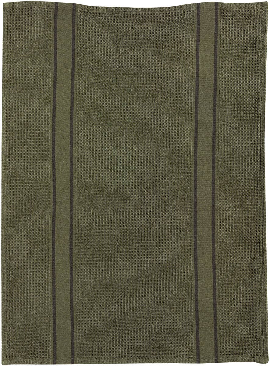 Torchon recyclé Lars Olive 50 x 70