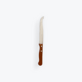 Saufax couteau à fromage - palissandre - lame 14 cm microdentée
