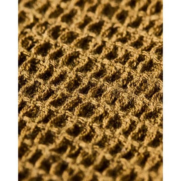 Torchon gaufré olive / set de 2