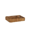 Panier rotin pour couverts