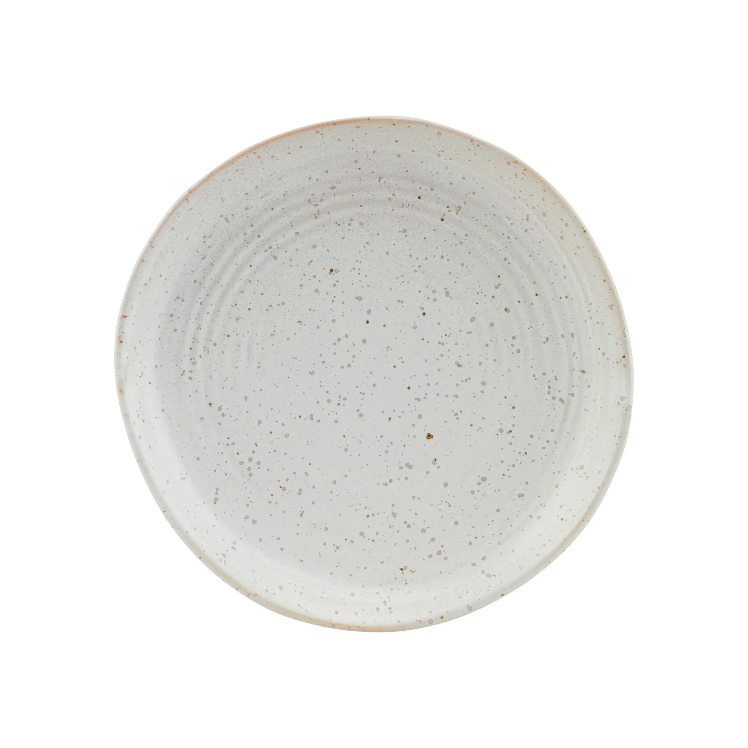 Pion Assiette  16,5 cm à dessert blanc crème-gris