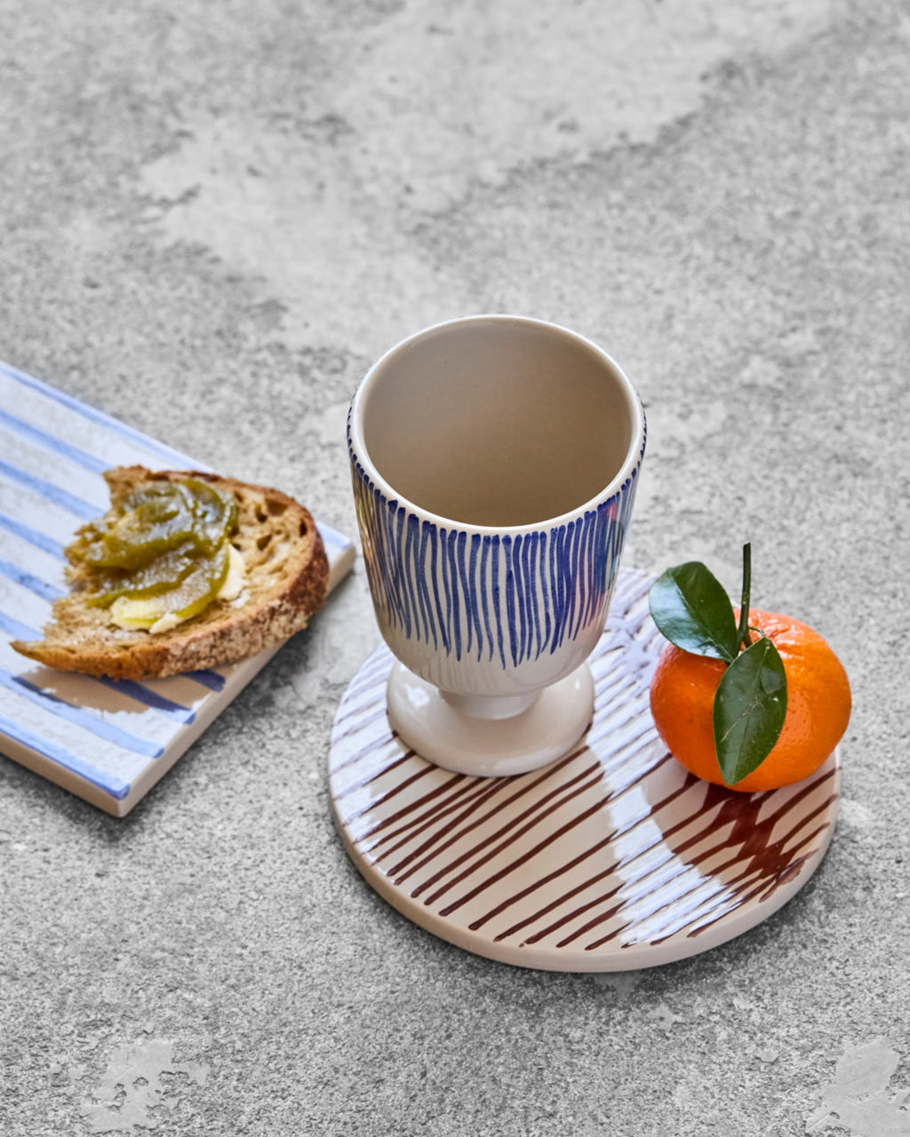 Tasse à pied