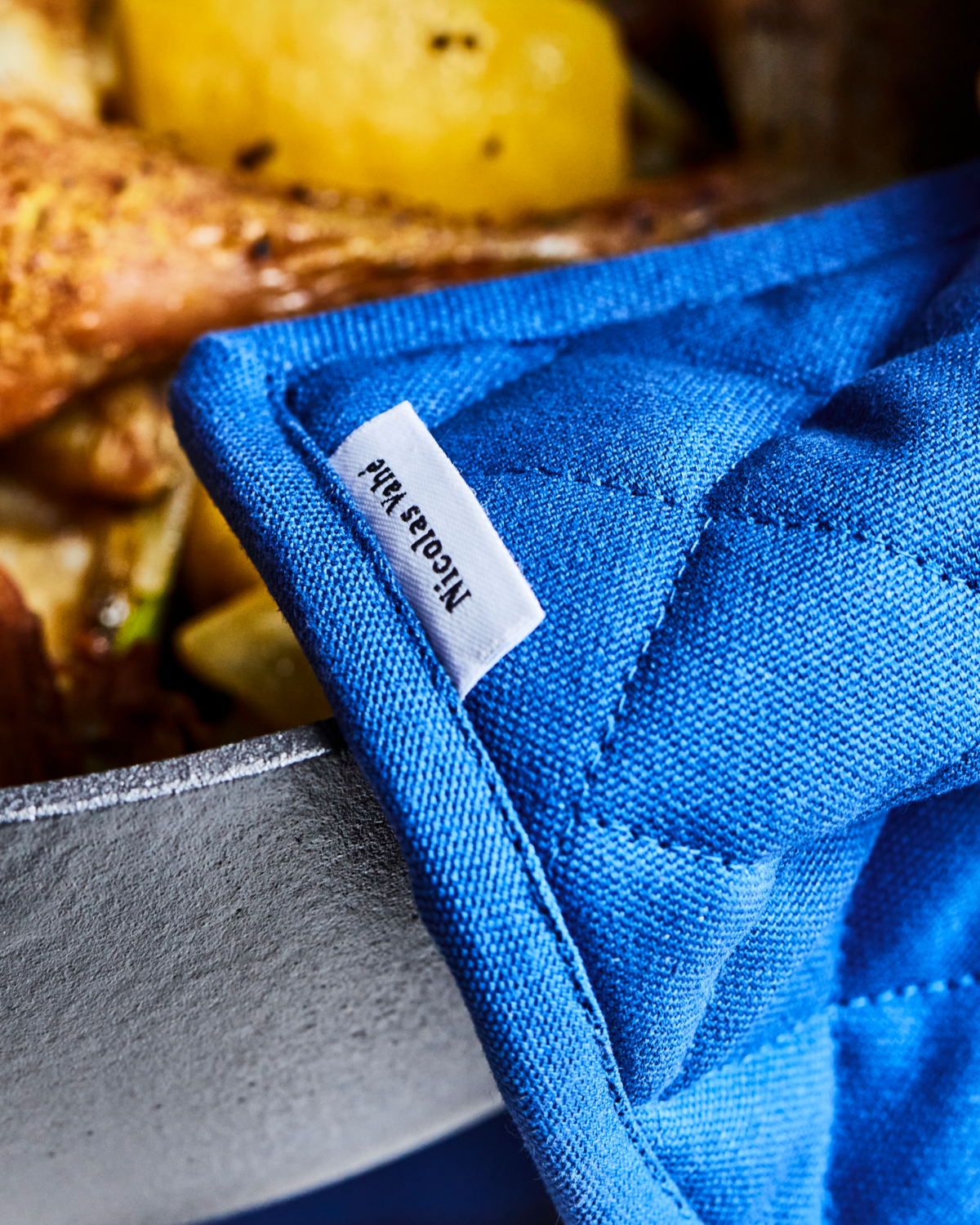 Manique bleu lot de 2