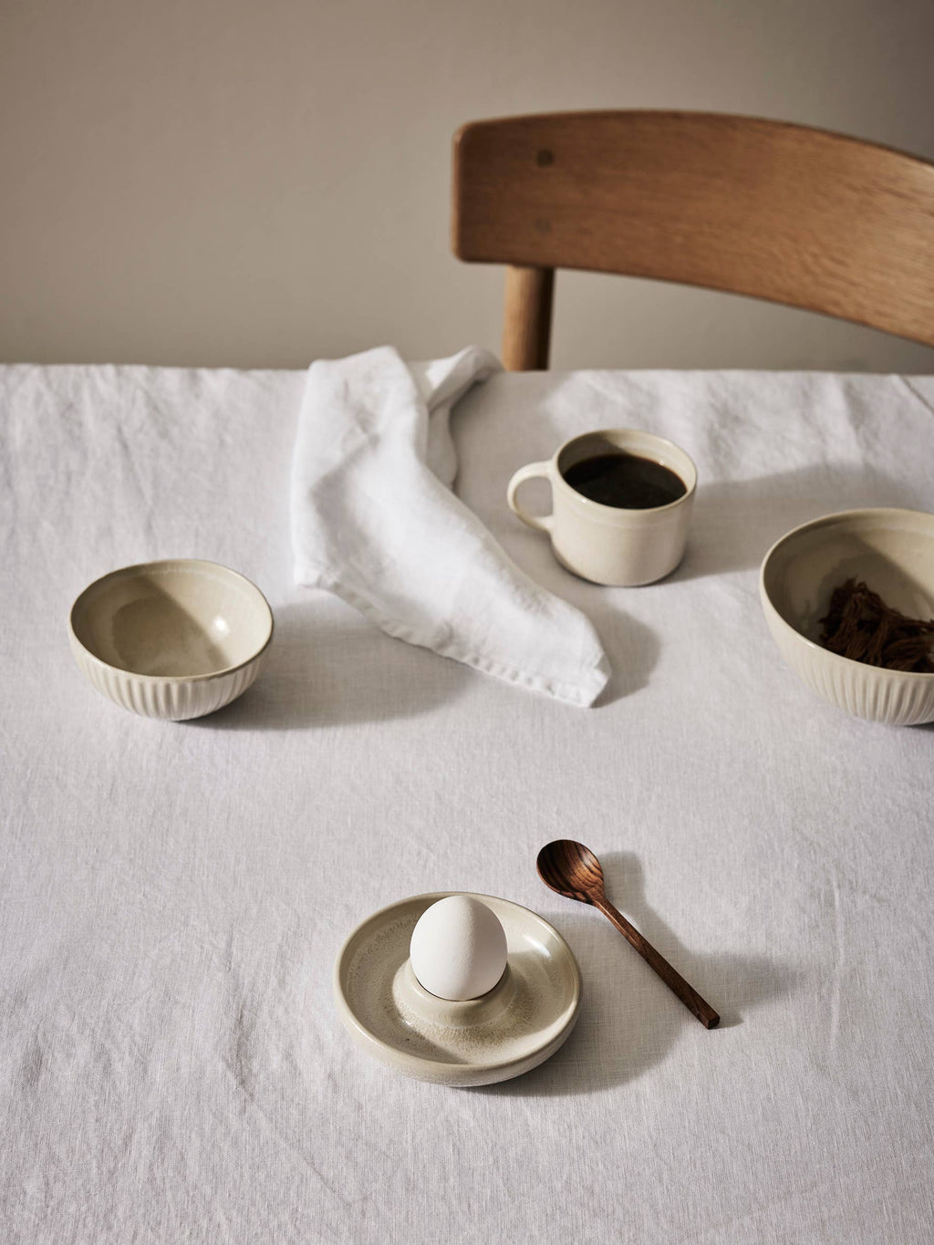 Coquetier de Grenade - beige