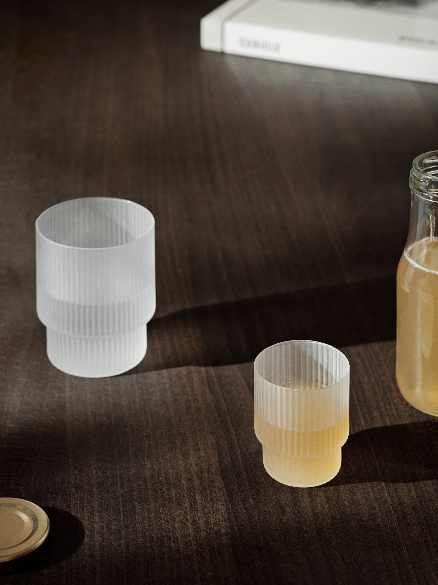 Set de 4 petits verres Ripple