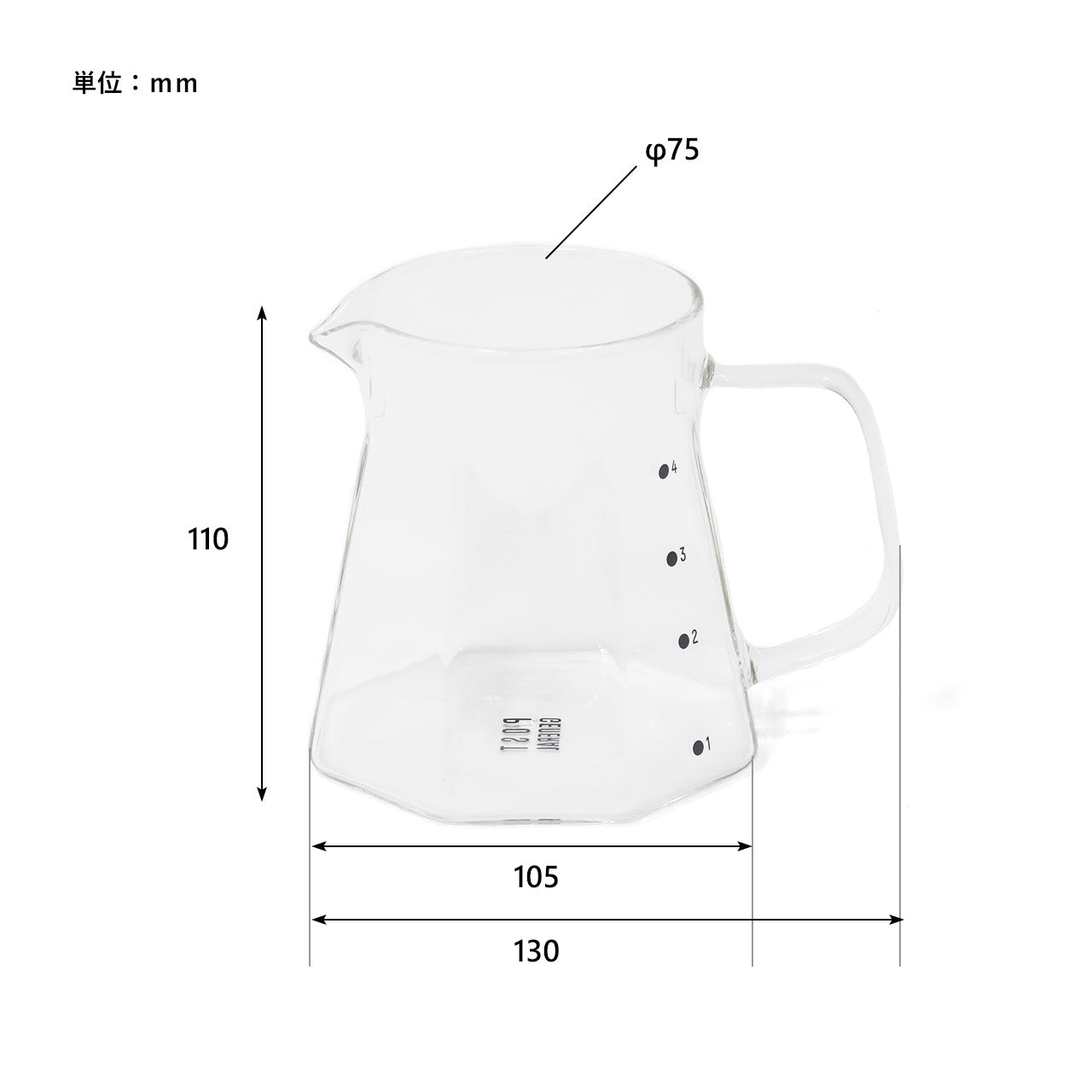 Pichet à café 450ml