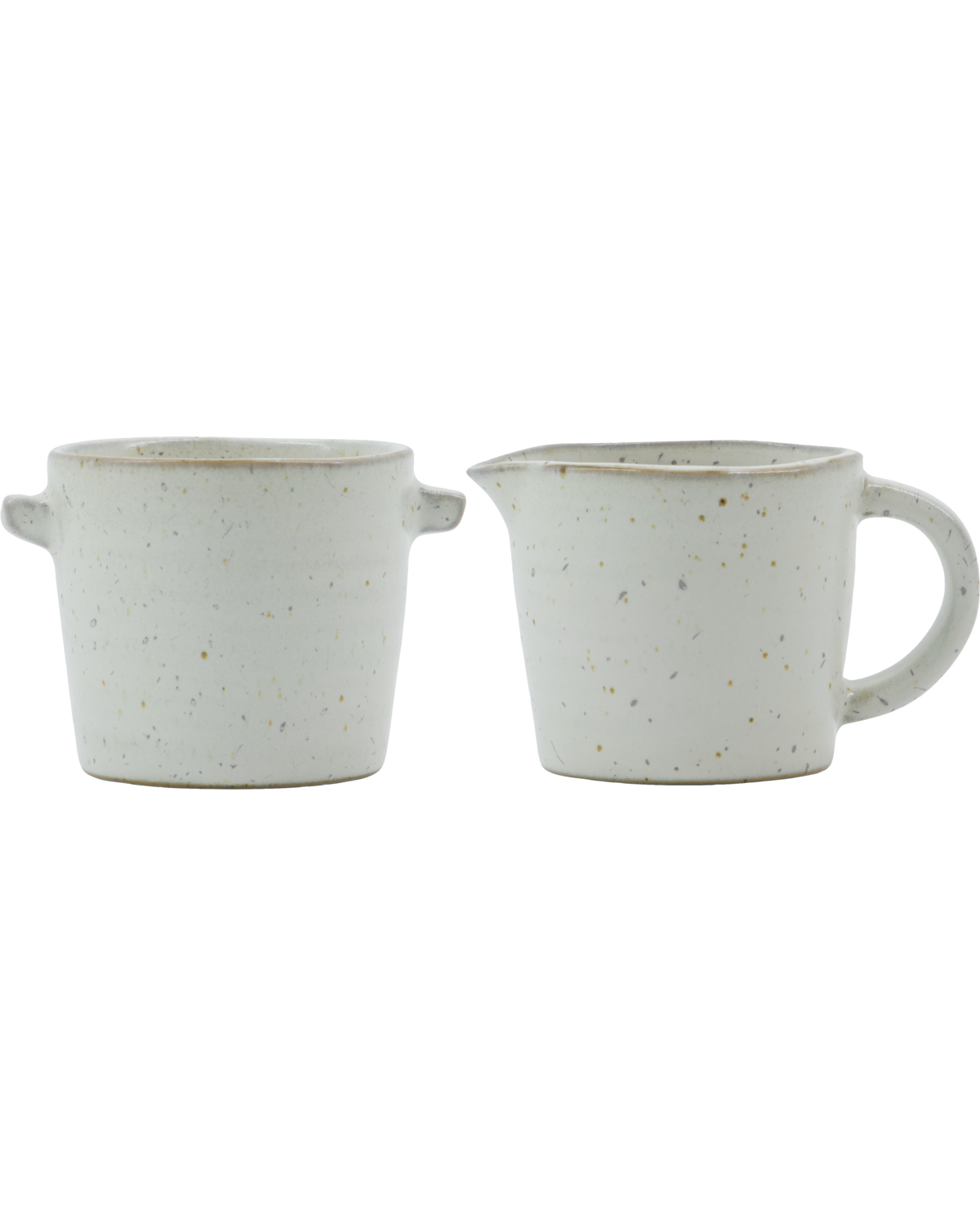 Pion Ensemble lait et sucre blanc crème-gris