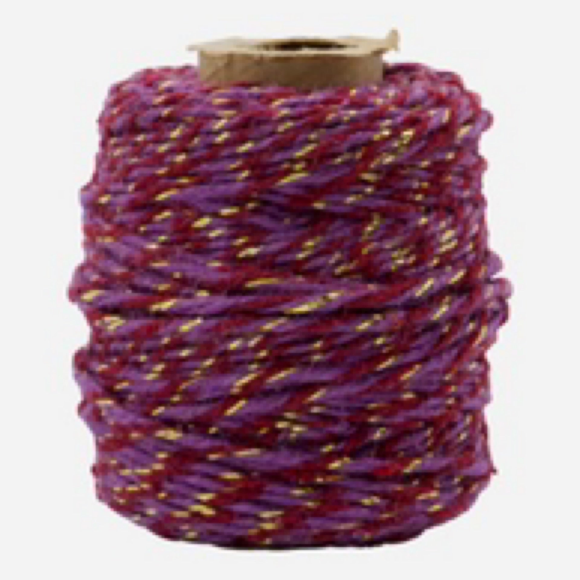 Ficelle pourpre dorée