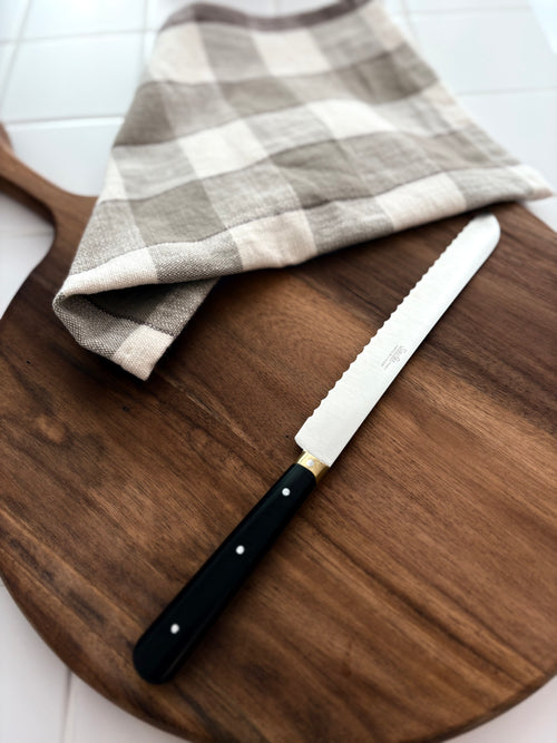 Couteau à pain lame 17cm  palissandre