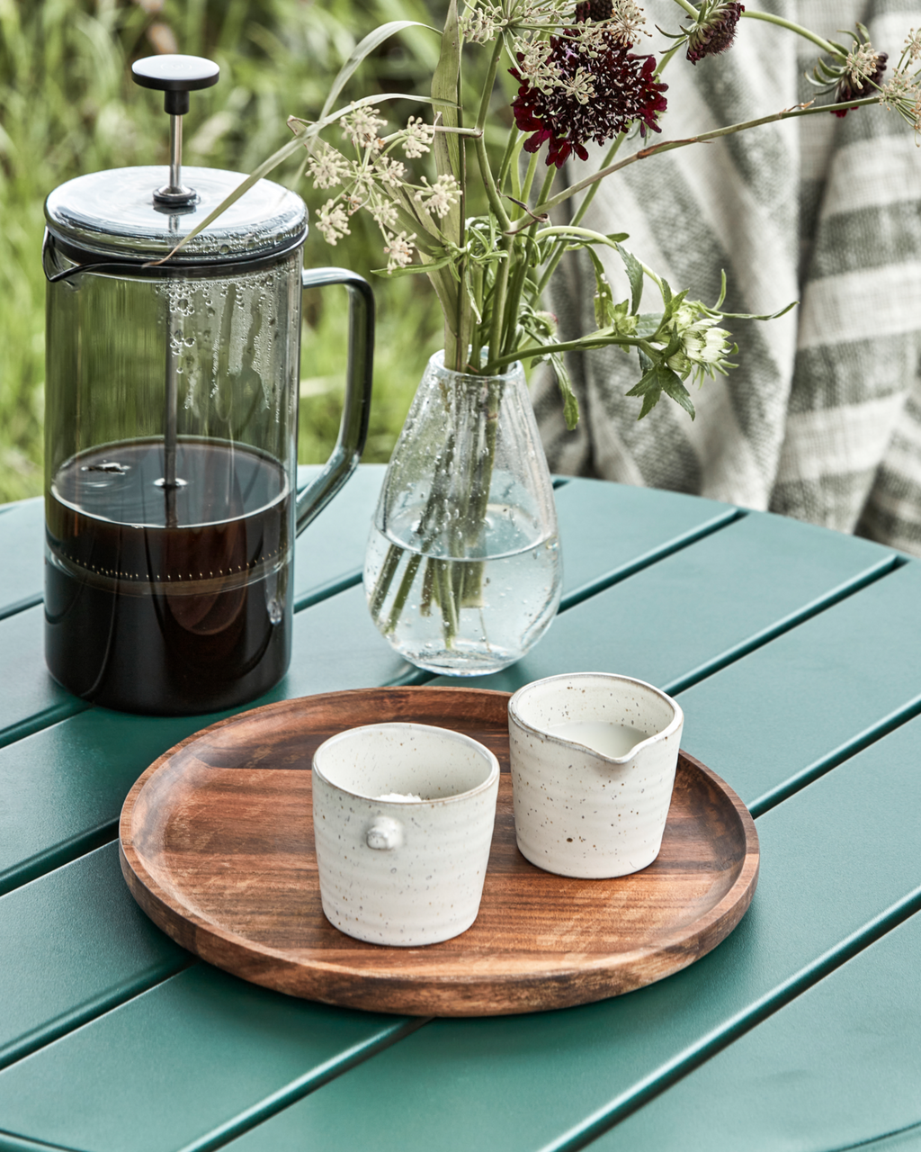 Pion Ensemble lait et sucre blanc crème-gris