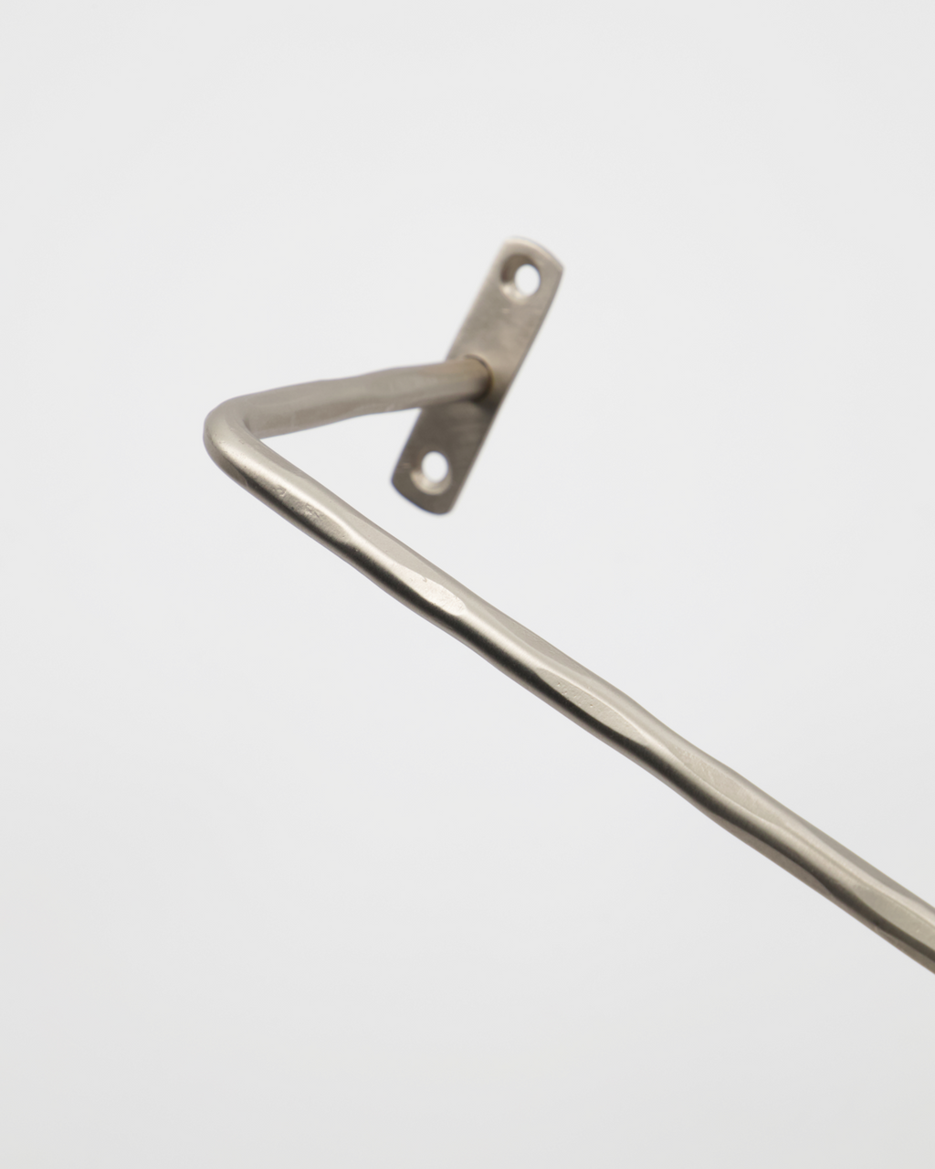 Porte-serviettes en argent brossé