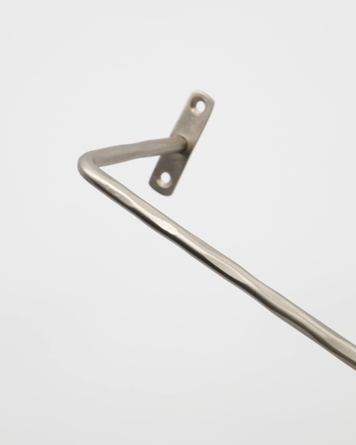 Porte-serviettes en argent brossé