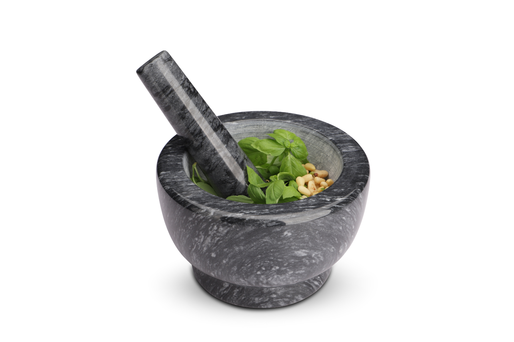 Mortier en granit avec pilon Ø 16 cm