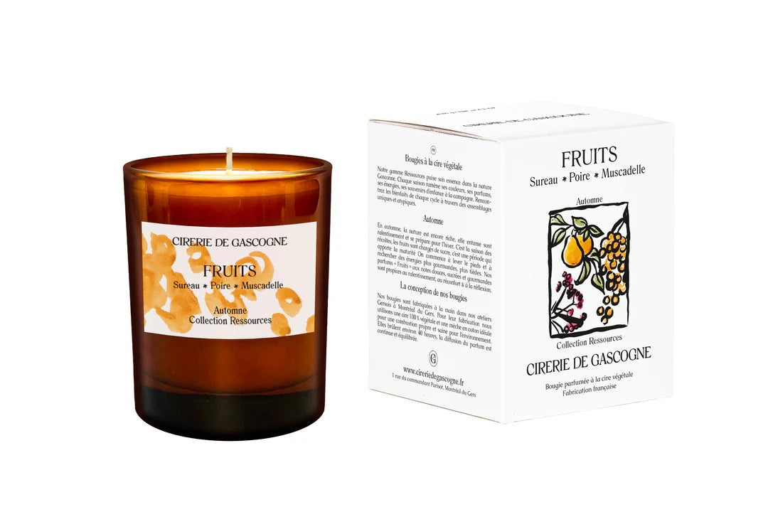 Cirerie de Gascogne - Bougie parfumée FRUITS Automne