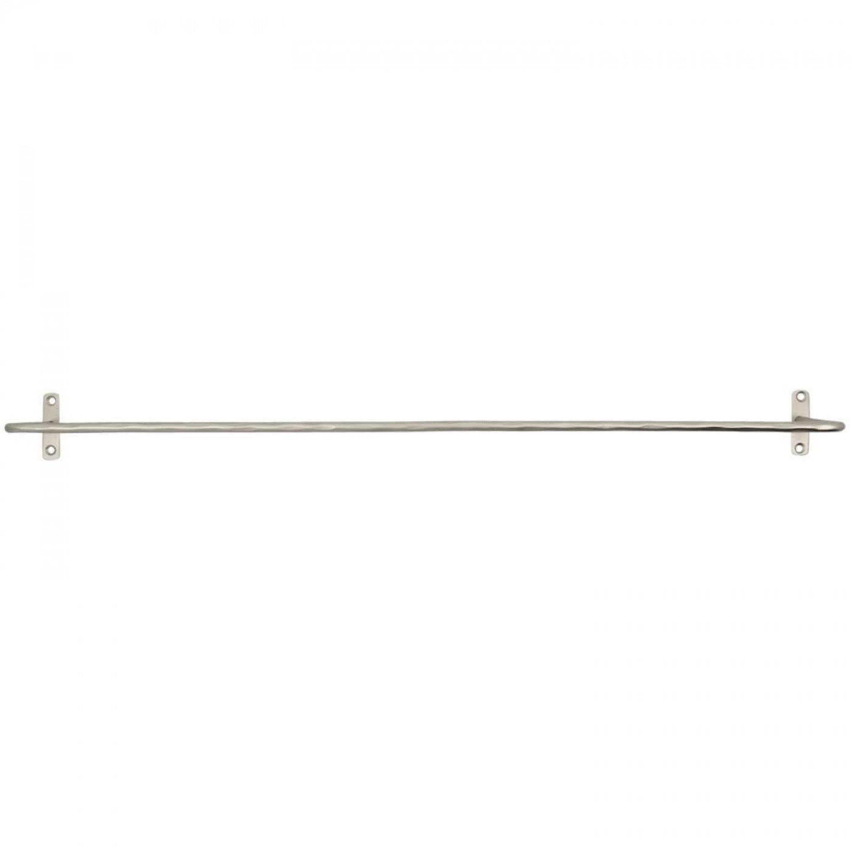 Porte-serviettes en argent brossé