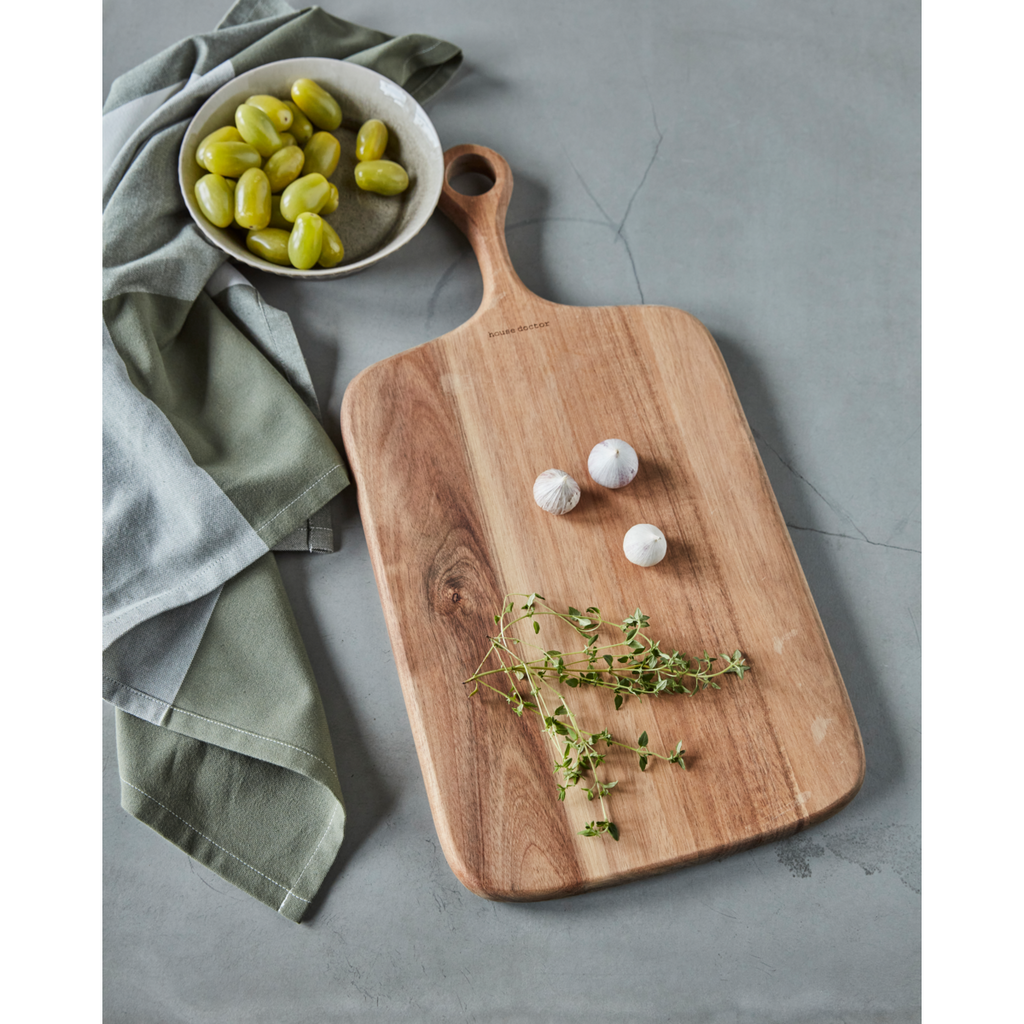 Planche à découper en bois d'acacia