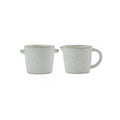 Pion Ensemble lait et sucre blanc crème-gris