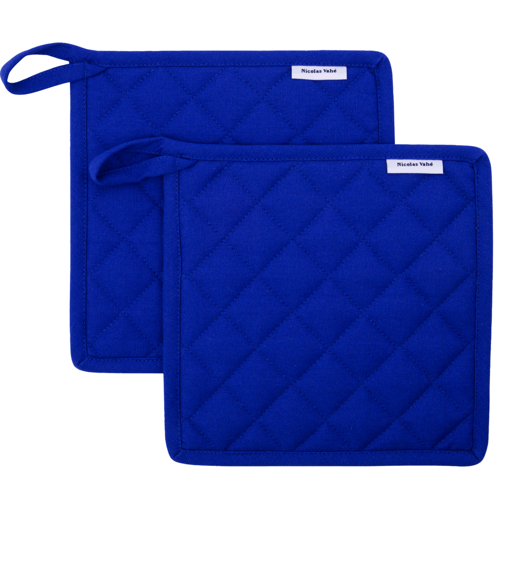 Manique bleu lot de 2