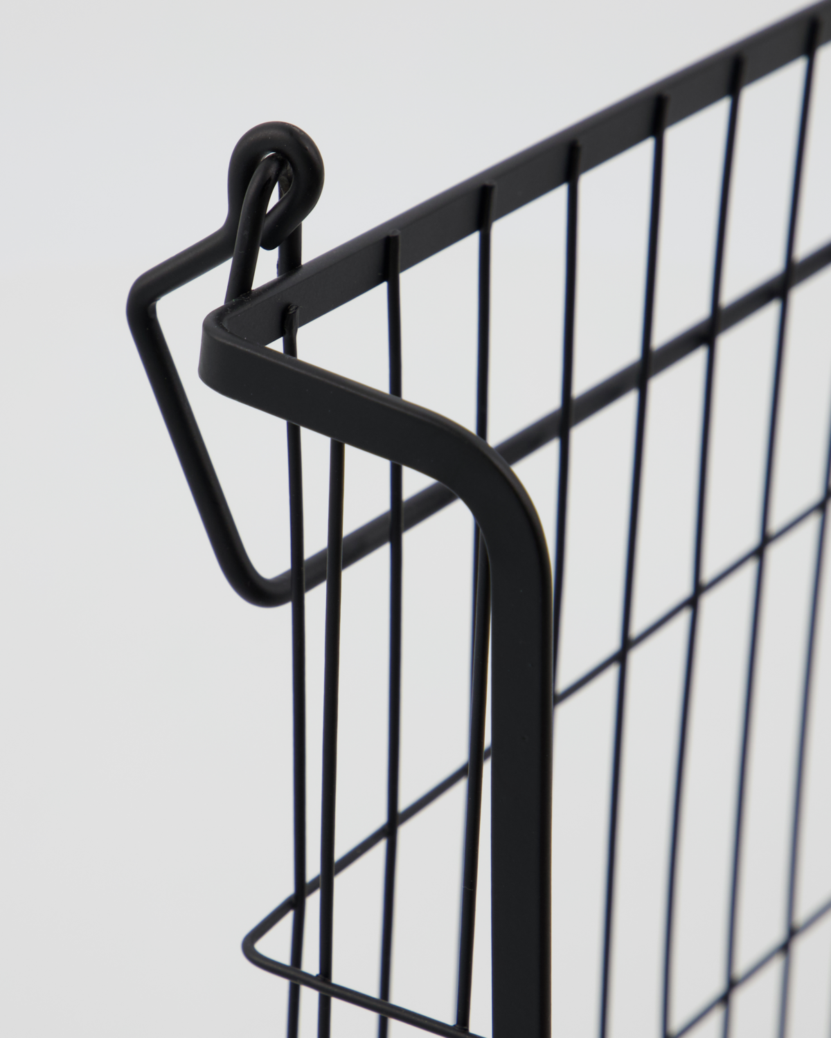 Panier noir mat grand