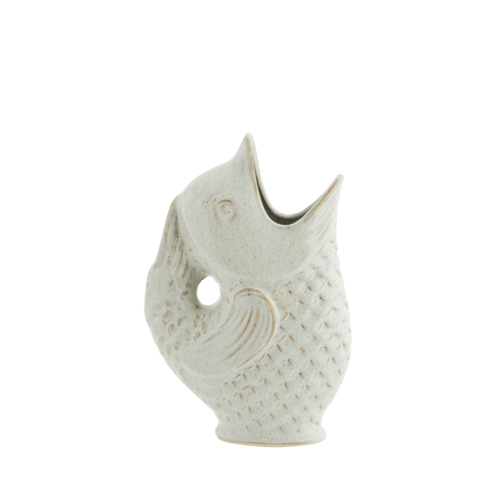 Carafe / Vase poisson beige